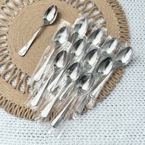 Retroneau Jamestown Stainless Steel Korea Sugar Spoon Discontinued Set of 12